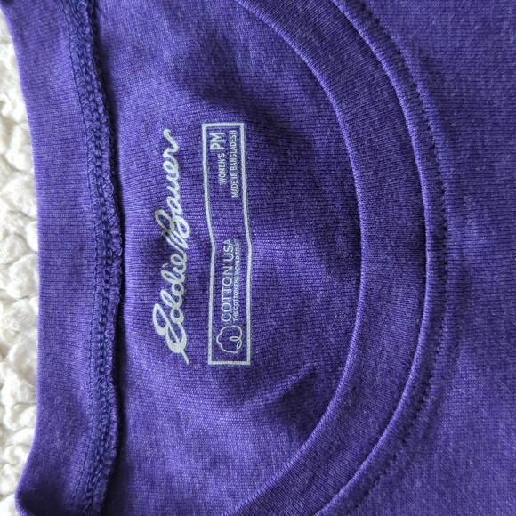 Eddie Bauer purple t shirt petite medium 💜 - Picture 2 of 7